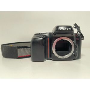Nikon N50 F50 SLR Film Camera Body with Strap Tested Works